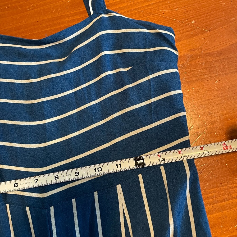 Forever21 Resort Collection Striped Jumpsuit, LGE - Picture 9 of 10